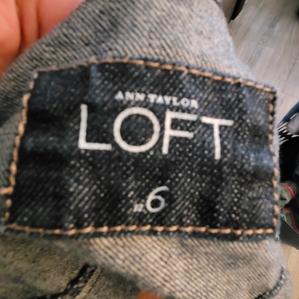 Ann Taylor Loft Jean Jacket - Picture 2 of 5